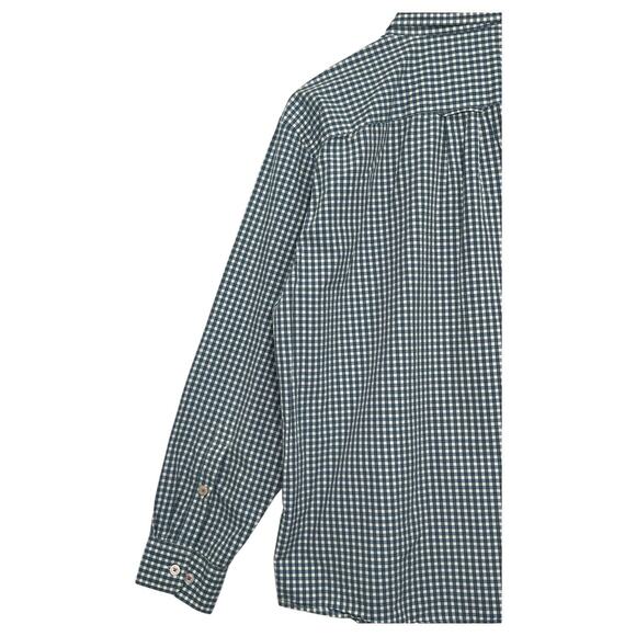 Orvis Shirt Mens Large Blue White Gingham Button Down Active Fit Classic Style - Picture 11 of 15